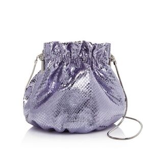 Marc Jacobs The Soiree Leather Crossbody/Clutch Bag in lavender